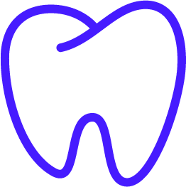 Ícone de assistência odontológica