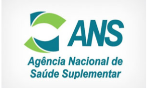 Logo da ANS, a Agência Nacional de Saúde Suplementar.